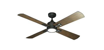 Captiva Oil Rubbed Bronze with 52" Walnut Blades