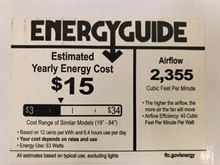 Picture of 24" Metropolitan Dual Ceiling Fan with Light in Satin Steel