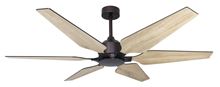 Optum WiFi Enabled Oil Rubbed Bronze Ceiling Fan with 60" Blades and Remote
