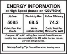 Picture of Tuscan 52" Indoor Contemporary Ceiling Fan with Remote and 15 Watt LED Light