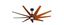 Liberator 72 in. WiFi Enabled Indoor/Outdoor Oil Rubbed Bronze Ceiling Fan With Natural Cherry Blades and 22W CCT LED Array Light back to product list