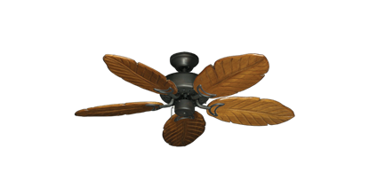 42" Dixie Belle Oil Rubbed Bronze with 42" Series 150 Arbor Oak Blades