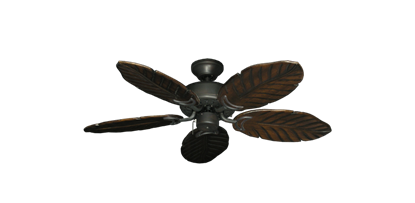 42" Dixie Belle Oil Rubbed Bronze with 42" Series 150 Arbor Dark Walnut Blades