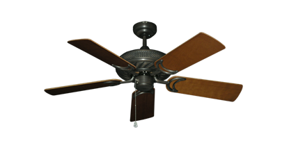 Atlantis Oil Rubbed Bronze with 44" Natural Cherry Blades