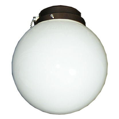 111 Round Globe White
