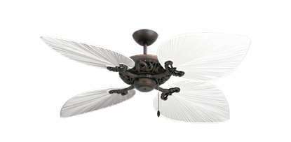 Corsica Oil Rubbed Bronze with 53" Bombay Pure White Blades