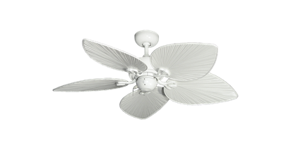 42" Bombay Pure White with 42" Bombay Pure White Blades