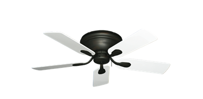 Stratus Oil Rubbed Bronze with 44" Pure White Blades