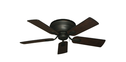 Stratus Oil Rubbed Bronze with 44" Distressed Walnut Blades