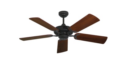 Coastal Air Oil Rubbed Bronze with 44" Walnut Blades