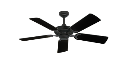 Coastal Air Oil Rubbed Bronze with 44" Black Blades