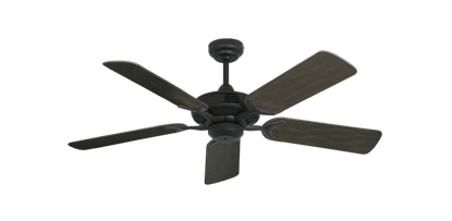 Coastal Air Oil Rubbed Bronze with 44" Outdoor Oil Rubbed Bronze Blades