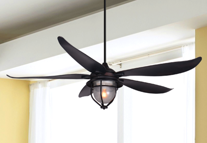 St. Augustine 59 in. Indoor/Outdoor Oil Rubbed Bronze Ceiling Fan with Light