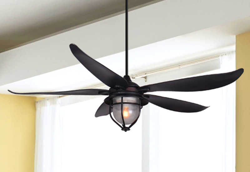 St. Augustine 59 in. Indoor/Outdoor Oil Rubbed Bronze Ceiling Fan with Light
