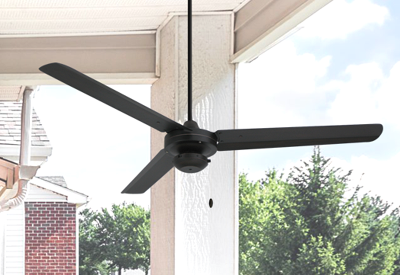 Tornado 56 in. Indoor/Outdoor Oil Rubbed Bronze Ceiling Fan