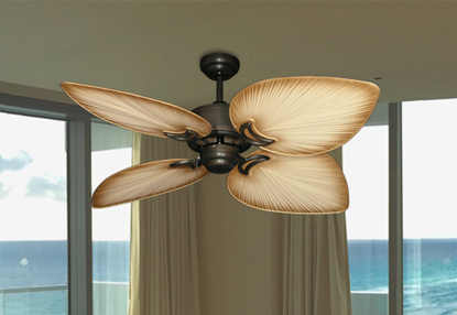 Bombay Oil Rubbed Bronze with 50" Bombay Tan Blades