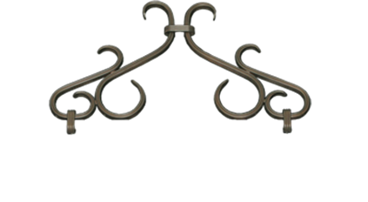 Twin Star Scroll in Oil Rubbed Bronze