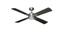 Captiva 52" Indoor Contemporary Ceiling Fan with Remote and 15W LED Light