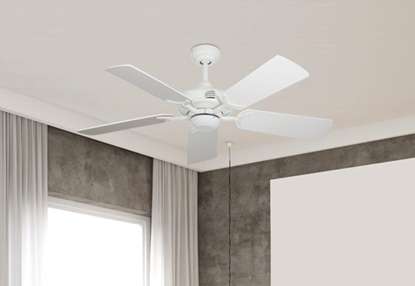 Coastal Air Pure White with 44" Pure White Blades