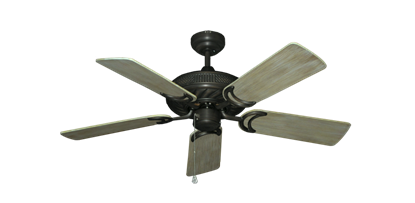 Atlantis Oil Rubbed Bronze with 44" Driftwood Blades